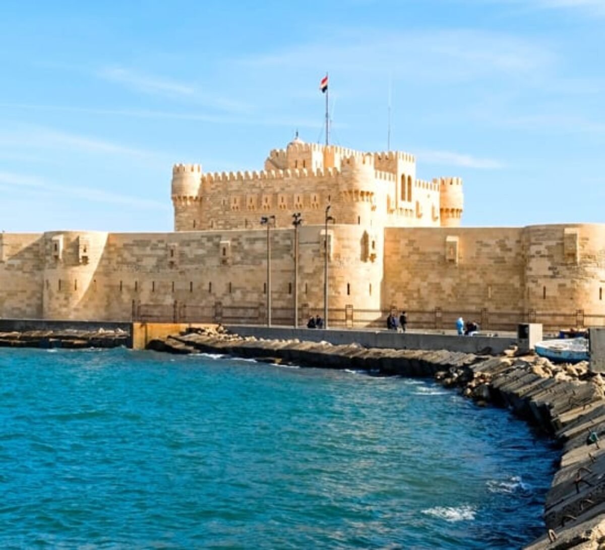 <span> At the Qaitbay Citadel</span> 