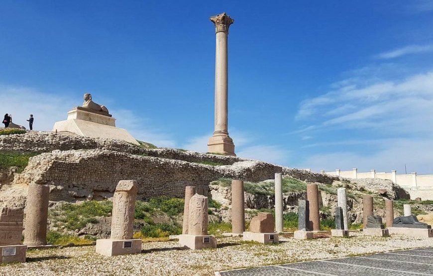 Catacombs of Kom El Shoqafa and Pompey’s Pillar Tour